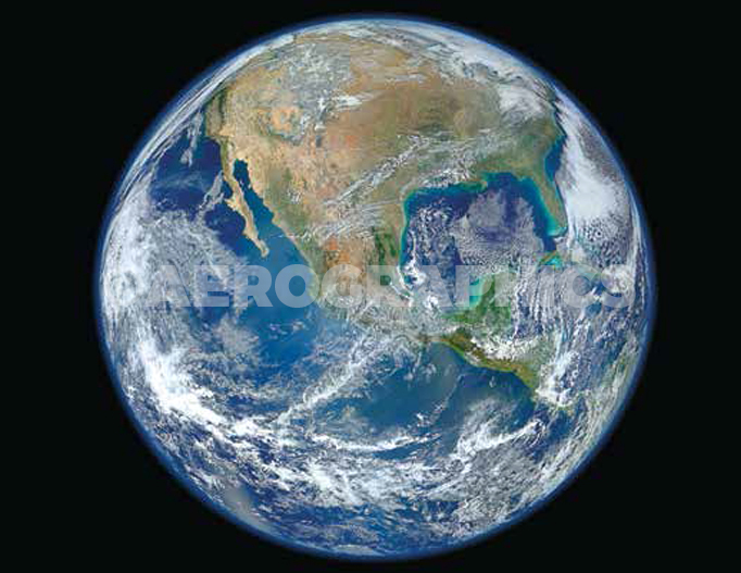 Earth postcard