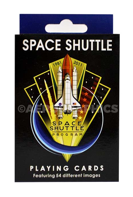 pc-1005 End of Shuttle Program Logo Playing Cards